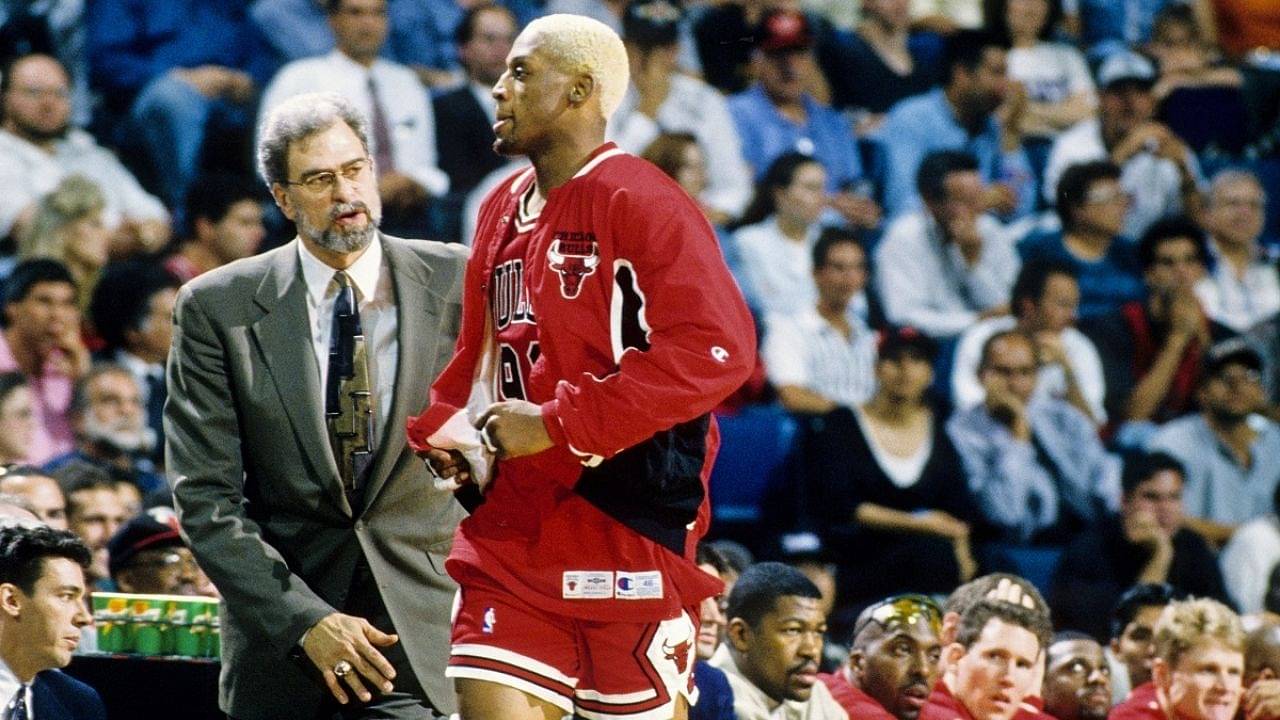 "Dennis Rodman is mentally handicapped!": When Phil Jackson gave his assessment of The Worm after his audacious WCW appearance