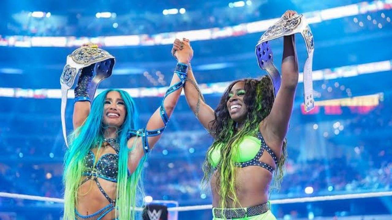 Sasha Banks and Naomi WWE Walk Out