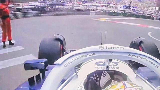 "They could get some serious injury if something bad happens"- Pierre Gasly encounters a marshal standing on track during his Qualifying run in Monaco
