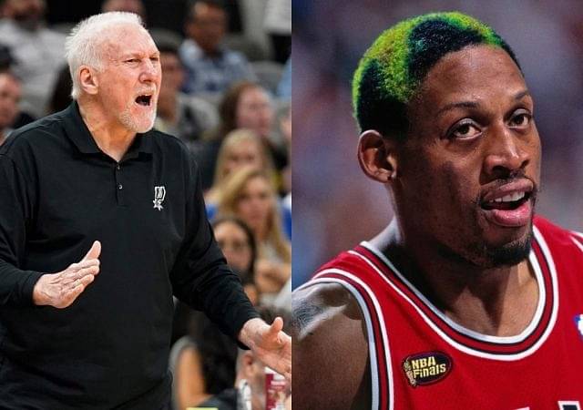 “Dennis Rodman, here’s your s**t, now get the f**k out!”: When the Bulls legend revealed how Gregg Popovich traded him away to join Michael Jordan in Chicago