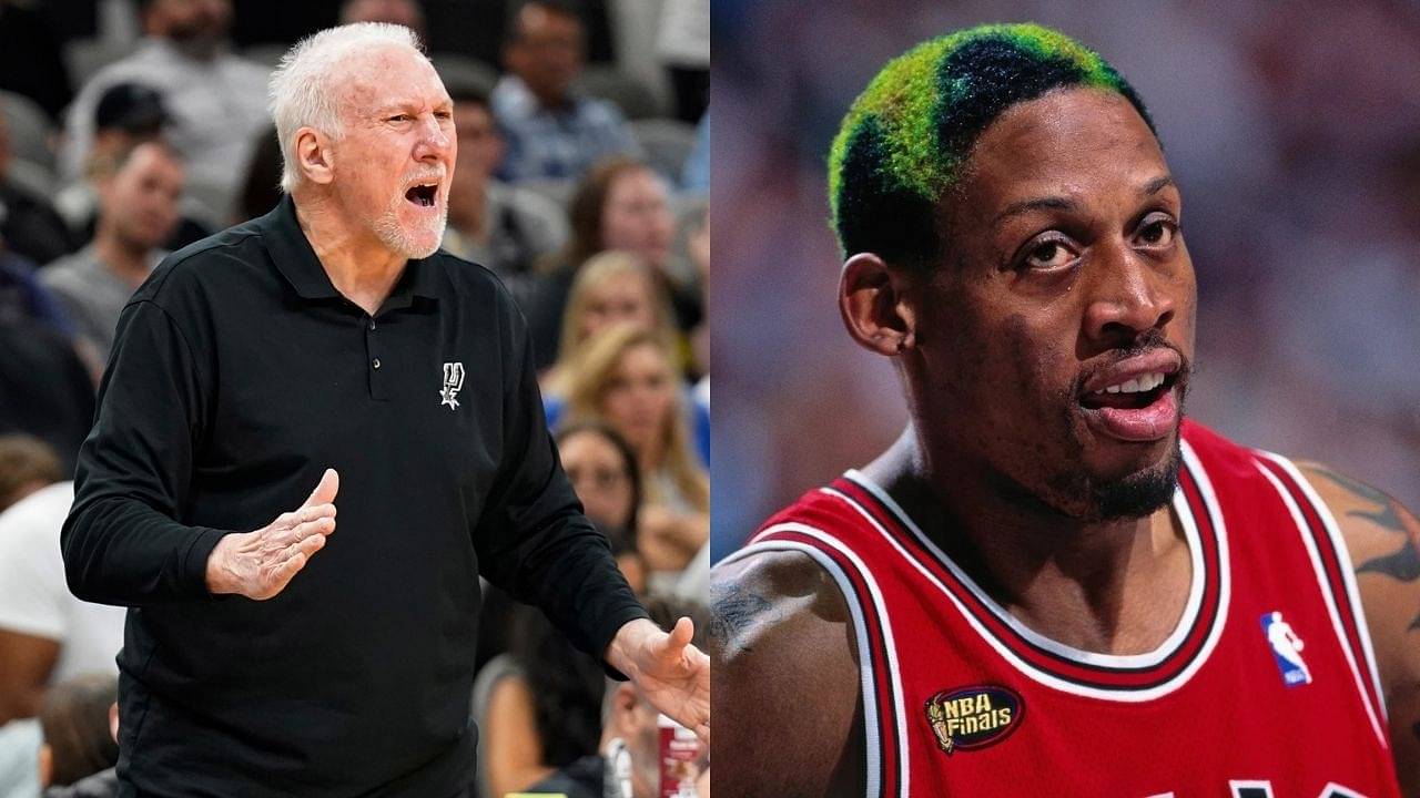 “Dennis Rodman, here’s your s**t, now get the f**k out!”: When the Bulls legend revealed how Gregg Popovich traded him away to join Michael Jordan in Chicago