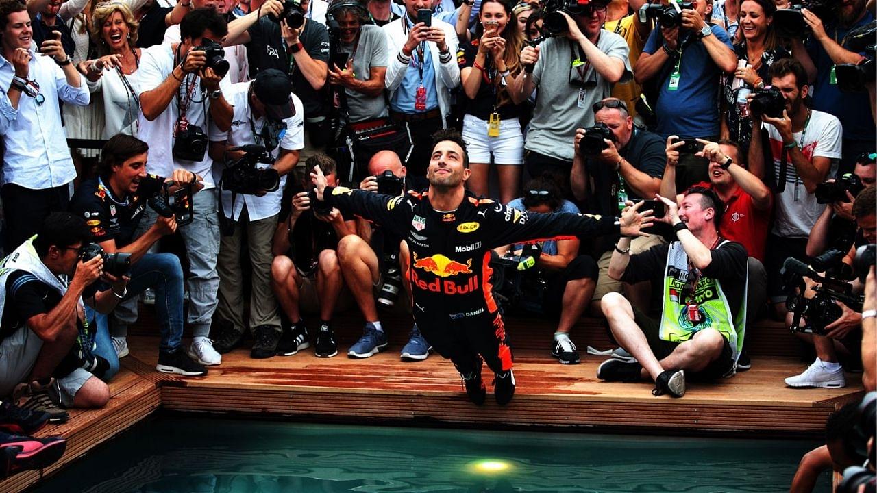 "You gotta do a belly flop" - Lewis Hamilton gave Daniel Ricciardo the idea for iconic 2018 Monaco GP photo