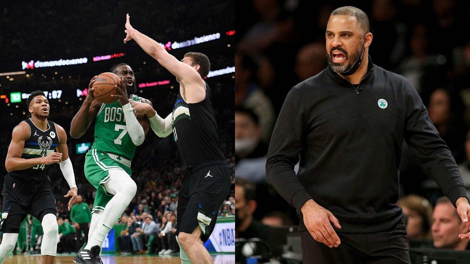 "Bucks have good rim protectors, but it’s not Wilt Chamberlain out there": Ime Udoka tries playing mental games, NBA Twitter tells him to use Bill Russell's name being Celtics coach