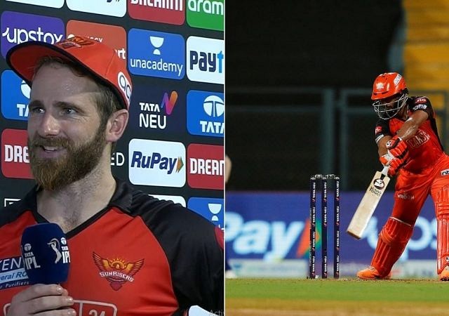 "Seriously special player": Kane Williamson applauds Rahul Tripathi for playing a match-winning innings vs Mumbai Indians