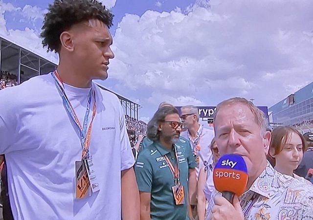 "Shows how big NFL stars are outside of America, no one knows them"- Sky Sports pundit Martin Brundle mistakes future NBA lottery pick Paolo Banchero with Patrick Mahomes at the Miami GP