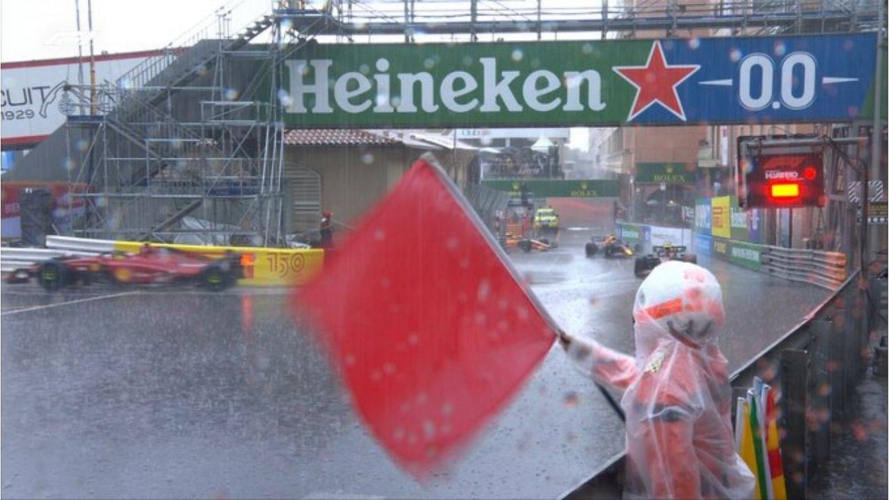 "It's Spa 2021 all over again!"- F1 Twitter reacts as rain causes havoc ahead of the 2022 Monaco Grand Prix