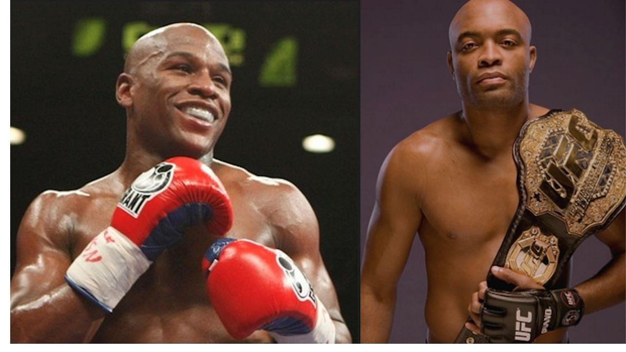 Floyd Mayweather and Anderson Silva put up a masterclass