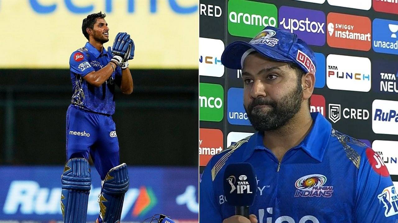 "All-format player for India pretty soon": Mumbai Indians captain Rohit Sharma expects Tilak Varma to represent India across formats soon