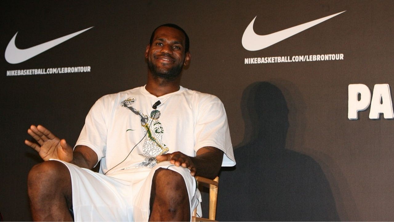 Lebron james sneaker store deal