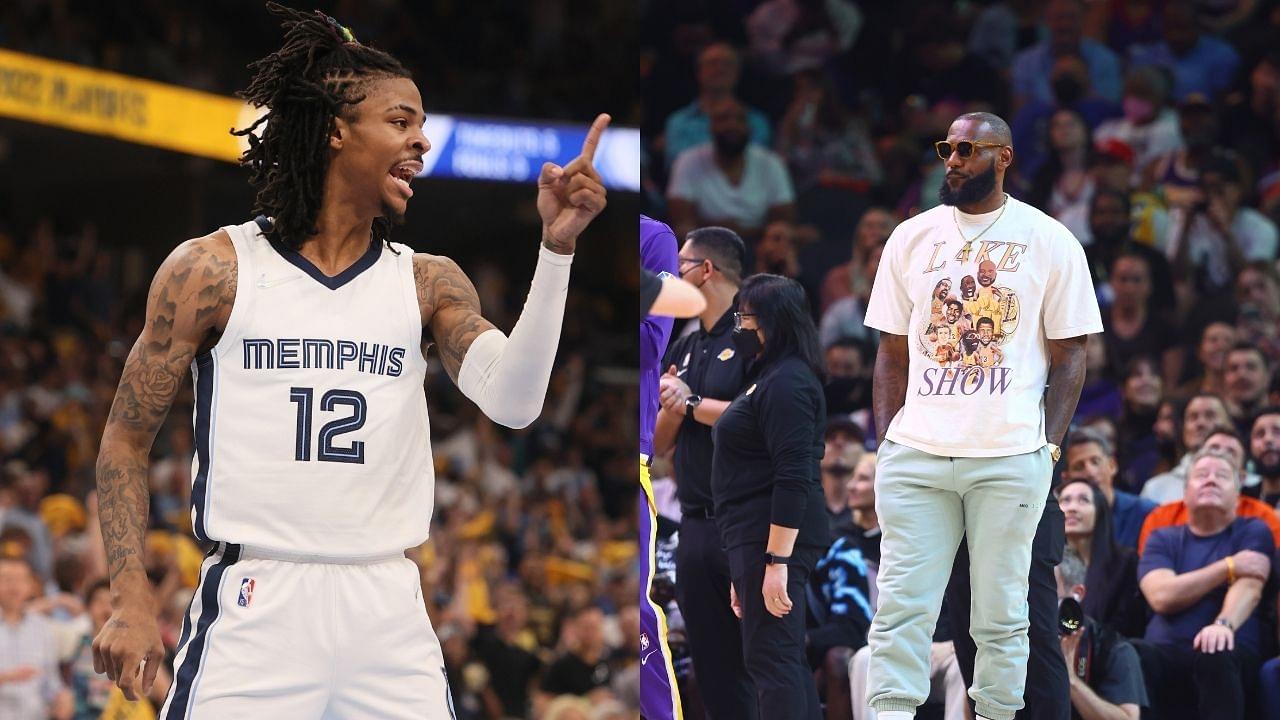 "Ja Morant is a star, no way he should have been on the MIP conversation!": LeBron James praises Grizzlies star, bashes media, NBA Twitter reacts