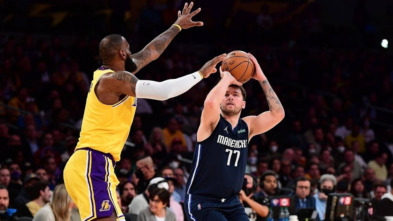 "LeBron James has 21, Kobe Bryant has 17, and Luka Doncic has 12!": The Dallas Mavericks phenom has an incredible number of 30-point playoff games