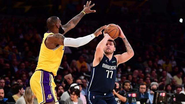 "LeBron James carried Cavs to the Finals at 22. Unlike Luka Doncic, he never made excuses!": Skip Bayless uncharacteristically praises Lakers' superstar after Mavs' star waives White Flag