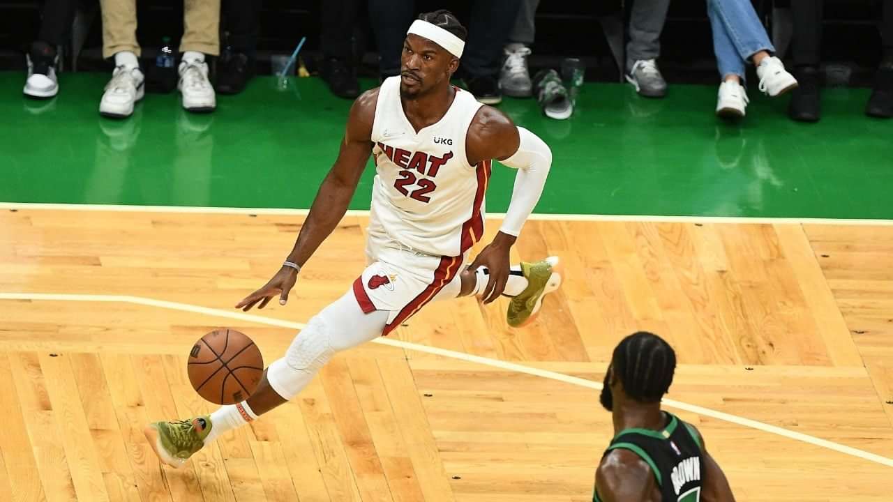 "Michael Jordan's 'son' Jimmy Butler outdoes LeBron James' 45point