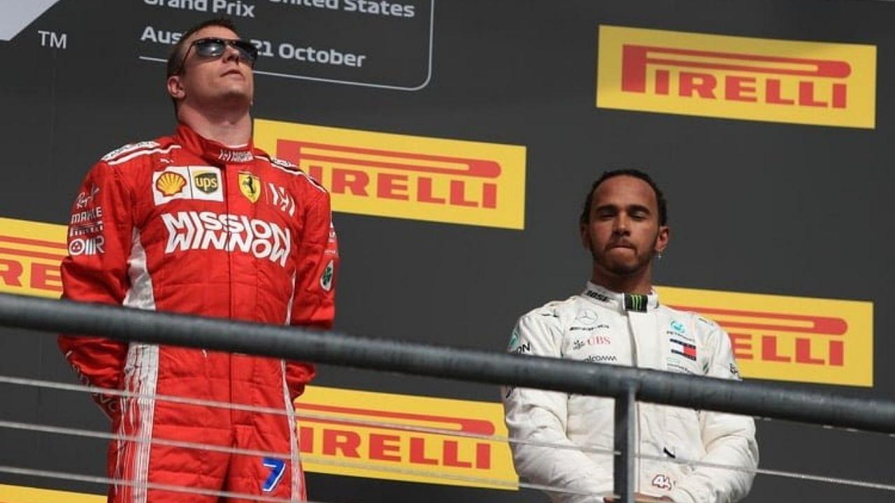 Kimi Raikkonen for once didn't try to be savage but ended up trolling Lewis Hamilton as he rubbed his wounds with salt after winning USGP.