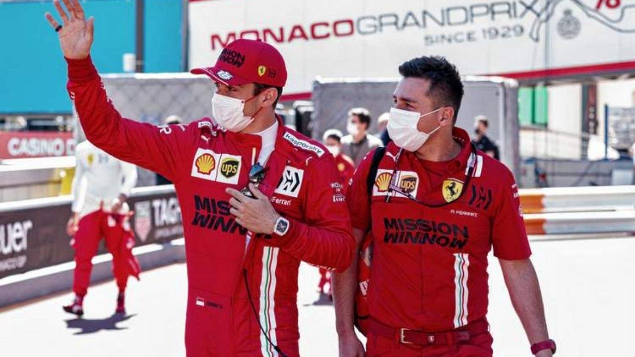 Charles Leclerc Niki Lauda Ferrari : F1 Twitter goes crazy as Ferrari star  crashes once again in Monaco during it's historic Grand Prix - The  SportsRush