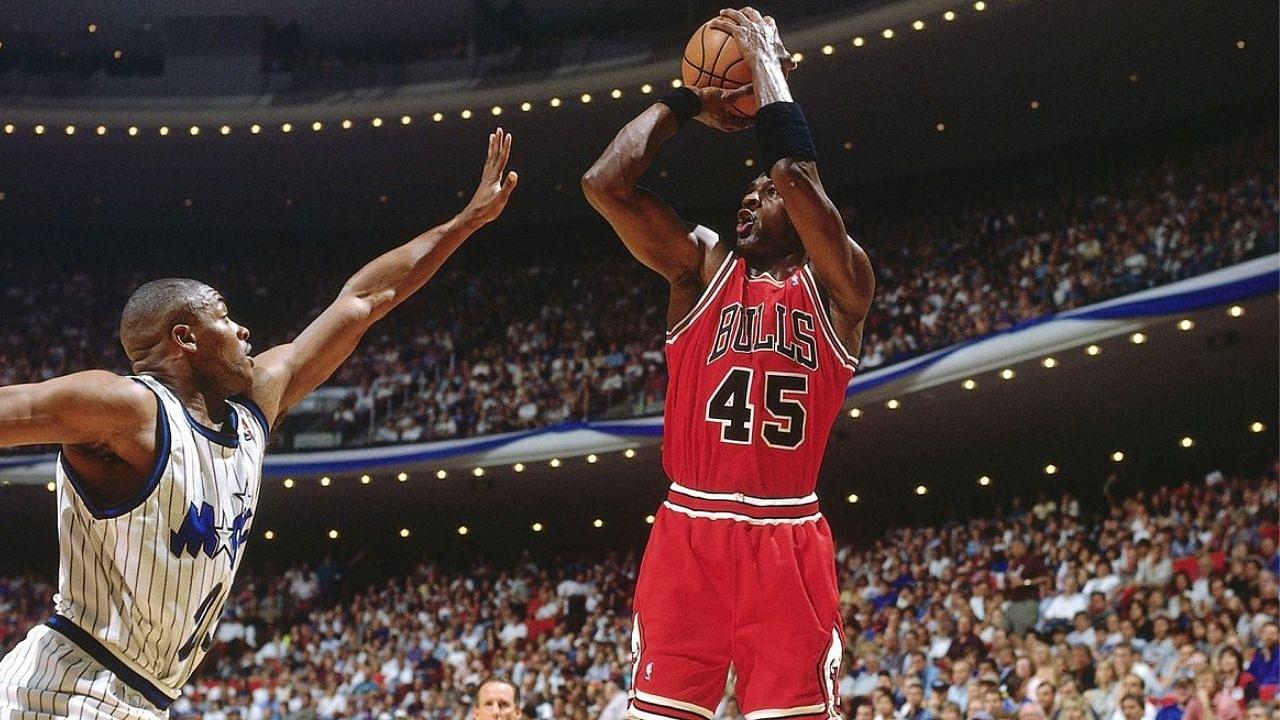 "No.45 Michael Jordan ain't the same as No.23!": When Nick Anderson trash talked Bulls legend post-game only to regret it the next game