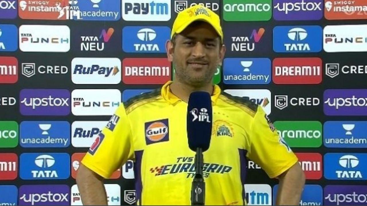 "What really let us down was batsmanship": MS Dhoni blames batters for loss vs RCB in IPL 2022