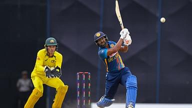 "Giving SL something to play for": Twitter reactions on Chamika Karunaratne maiden ODI half century vs Australia
