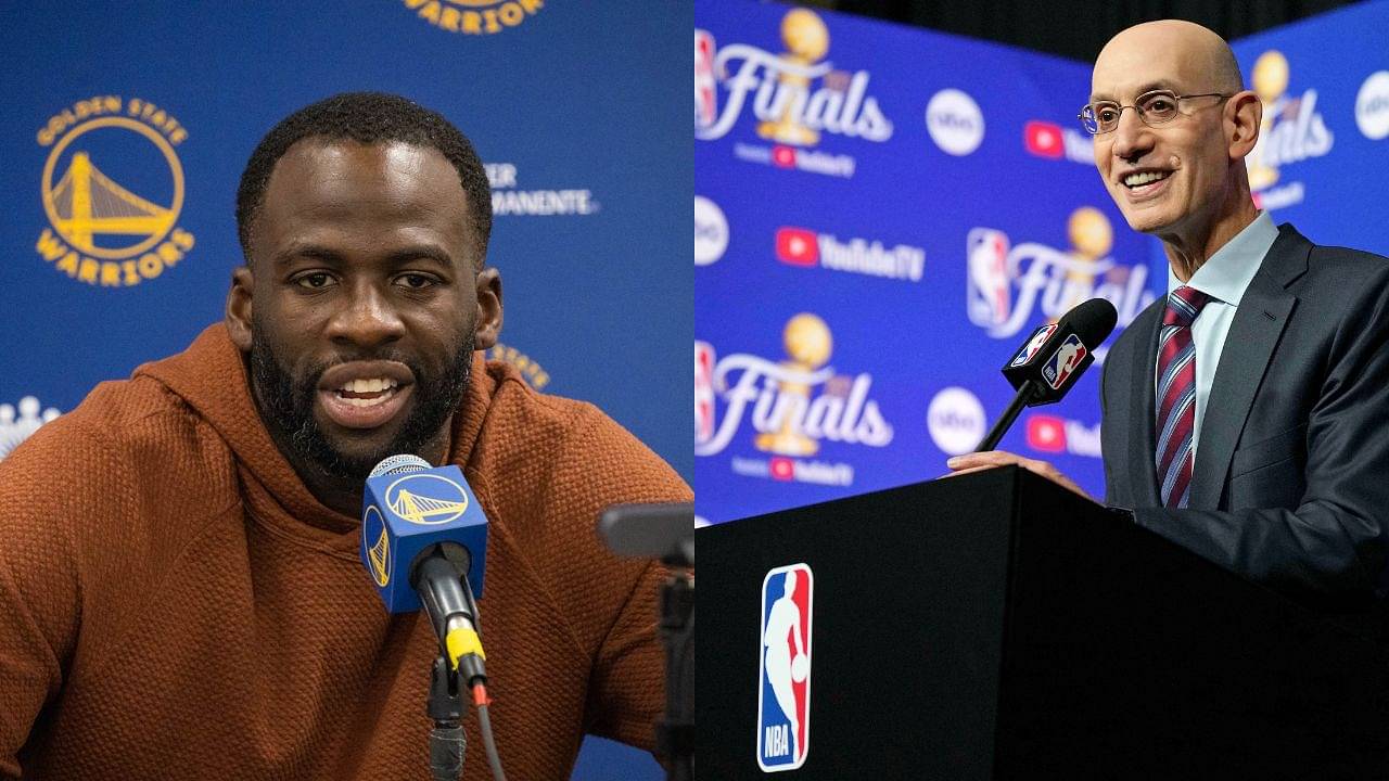 "Hey man, those Boston fans are great as they're saying f**k you Draymond": Warriors forward takes a dig at commissioner Adam Silver