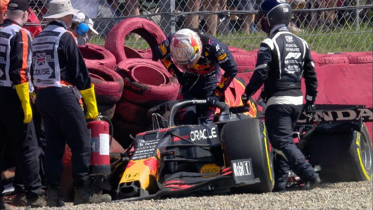 Red Bull spent $1.8 Million to repair RB16B of Max Verstappen after heavy crash at 2021 British GP
