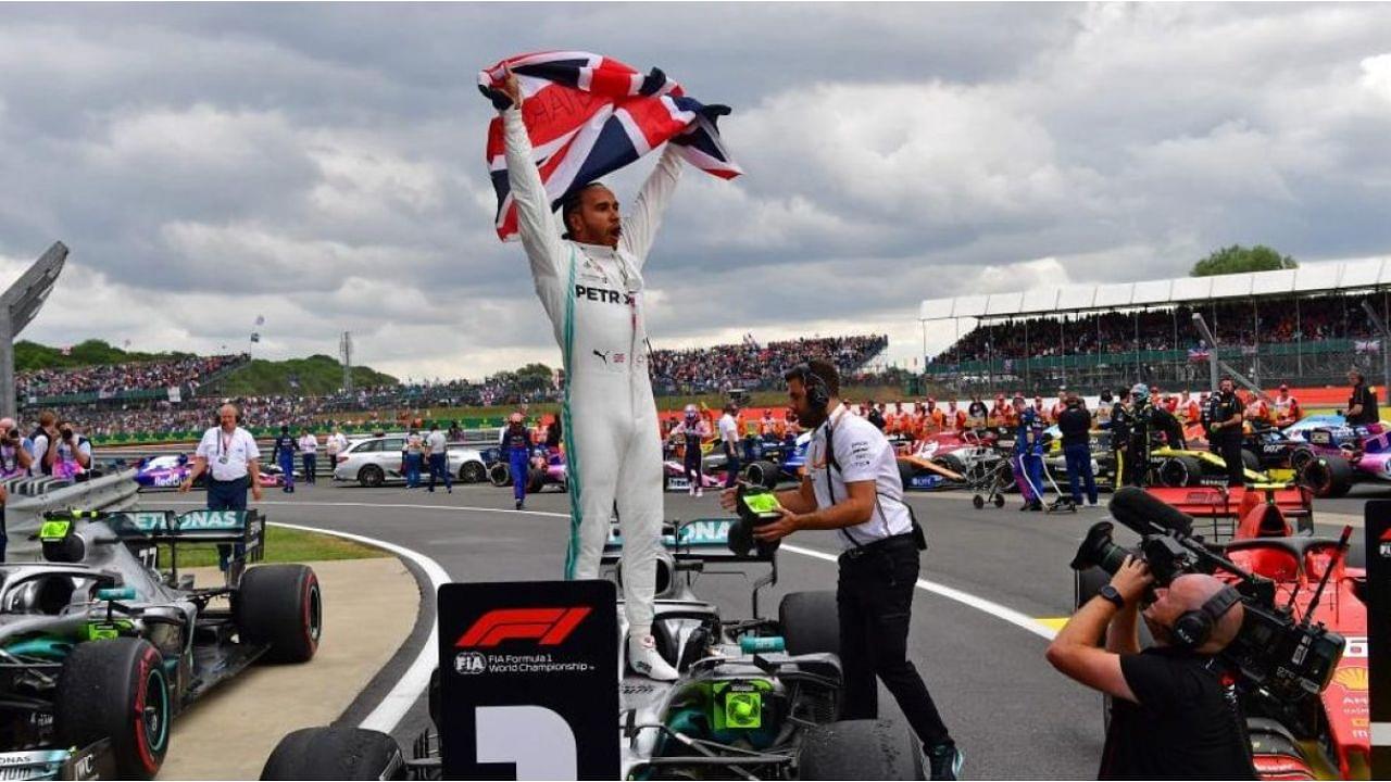 "Lewis Hamilton getting overshadowed by cricket at Silverstone"- How England's World Cup victory spoiled seven time World Champion's after race party