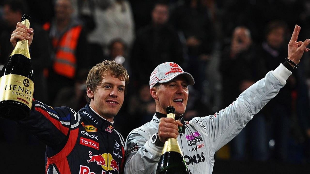 "I'm glad I'm not Sebastian Vettel's teammate"- Michael Schumacher heaps praise on four-time World Champion after his record breaking campaign