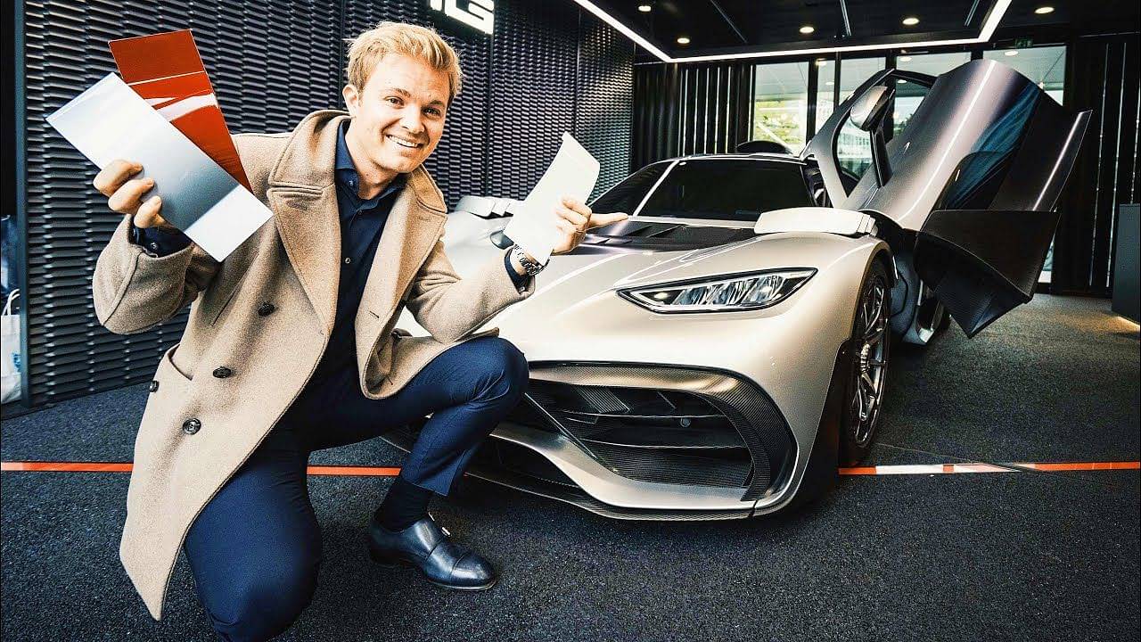 "I did not see that coming" - Nico Rosberg showcases his fully customized Mercedes AMG Project One car