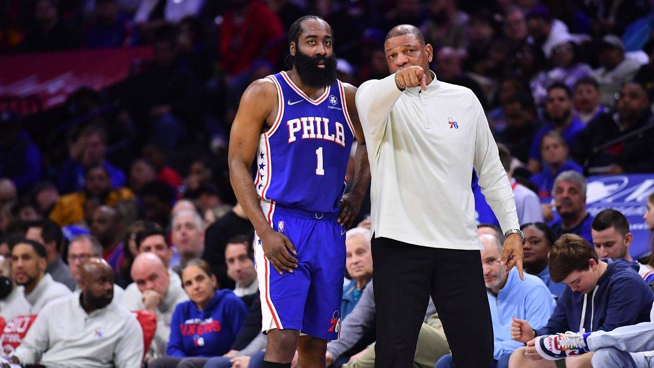 "James Harden will get a large contract, I love him": Doc Rivers beams with confidence when asked about Sixers guard getting $200M+extension