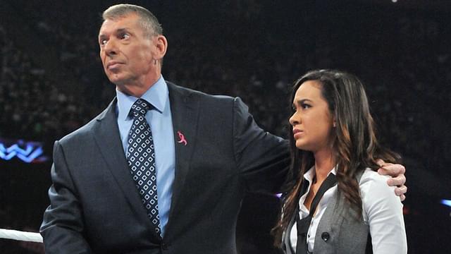 AJ Lee Vince McMahon