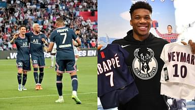 "Hey, Neymar & Mbappe!! Let me be your Striker": Giannis Antetokounmpo took to Twitter to make a special request to the PSG stars