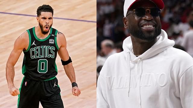 "Jayson Tatum joins Dwyane Wade as the youngest player to record 600+ points in a single playoff run": The Celtics star has something to cheer about amid a slump