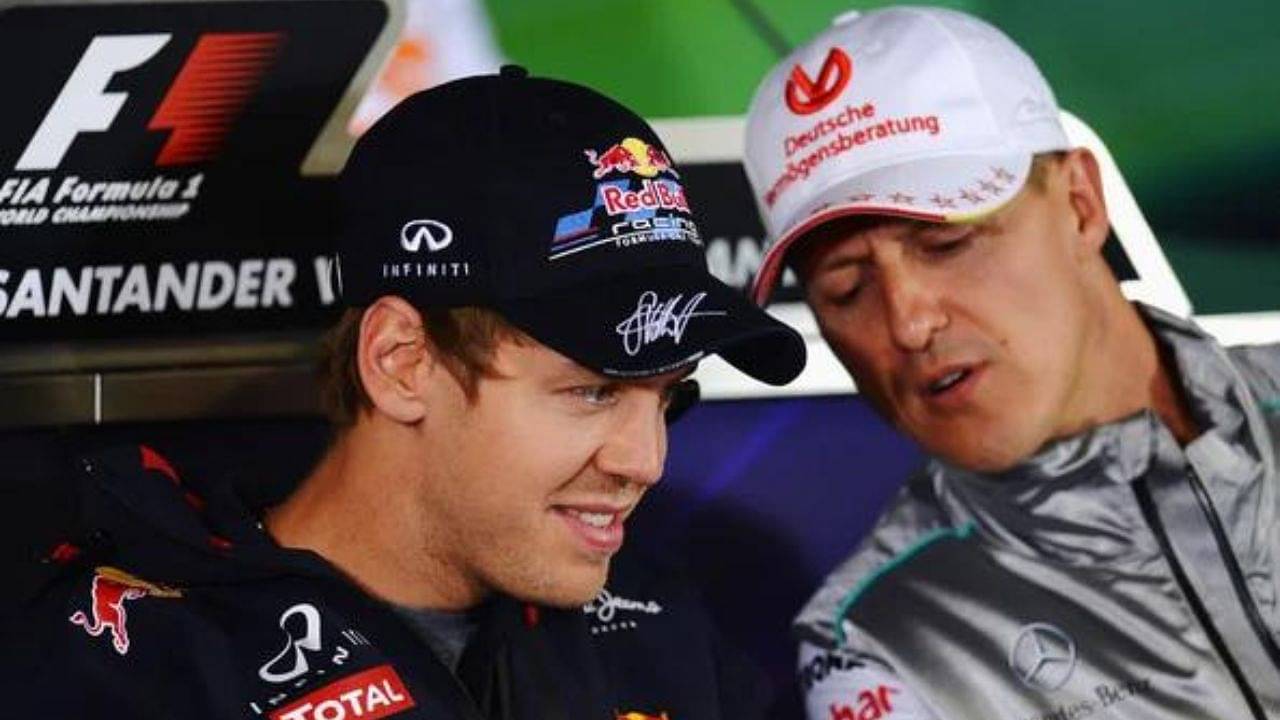 "I was running away from Michael Schumacher" - Sebastian Vettel reveals how he had dodged seven-time world champion