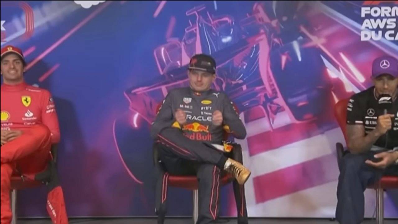 "Max Verstappen knows what it's like to bounce in Copse"- Lewis Hamilton and Red Bull ace joke while talking about Silverstone circuit