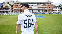 Ben Stokes Graham Thorpe: Why Ben Stokes wore Graham Thorpe name jersey during ENG vs NZ 1st test?