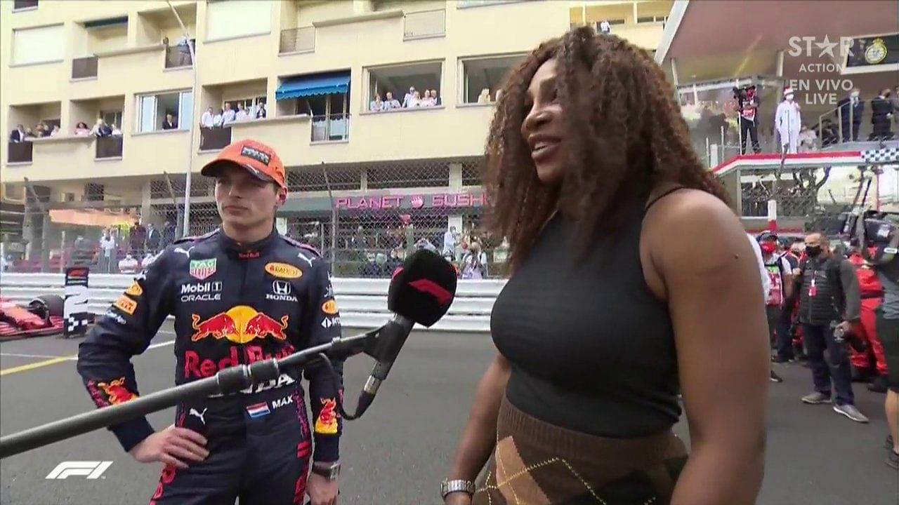 "Serena Williams asked to give advice to Max Verstappen"- Red Bull ace's bizarre encounter with 23-time Tennis Grand Slam Champion at 2021 Monaco GP
