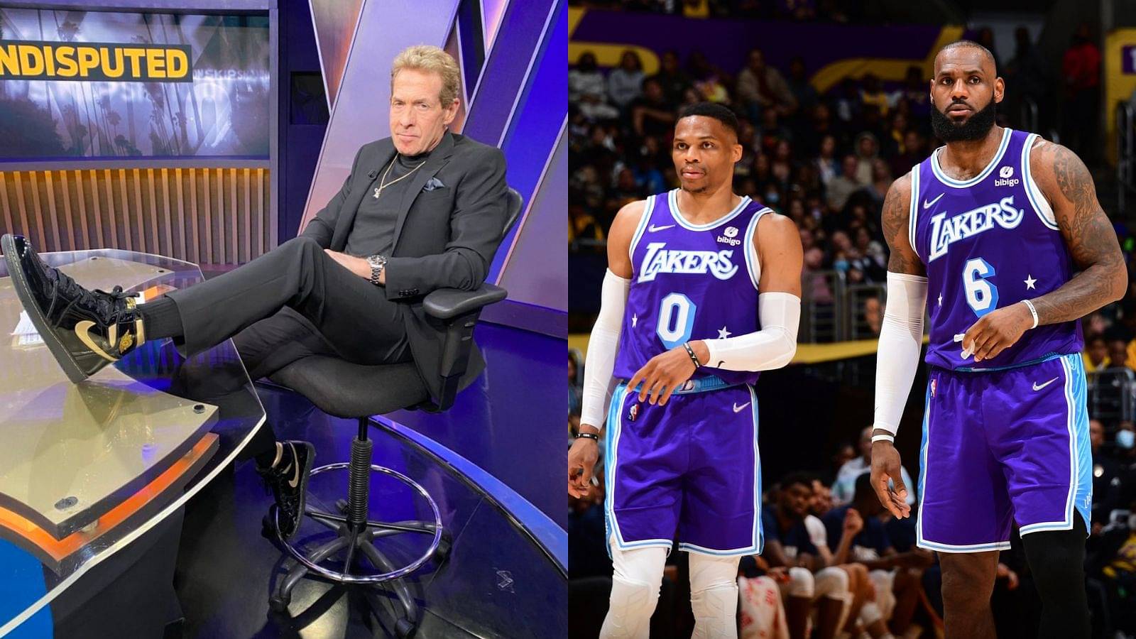 "Russell Westbrook exits the game on the night he was asked to play second fiddle. So it begins": Skip Bayless decides to create his own spin on the polarizing Lakers man