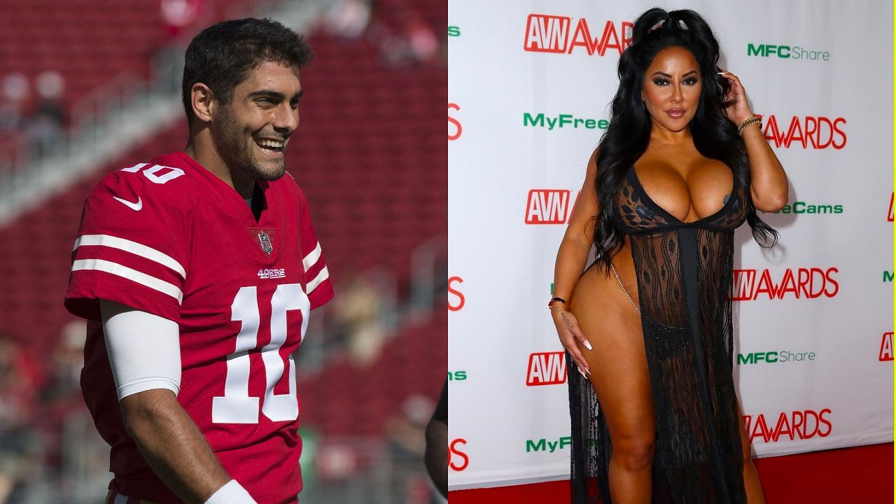 Kiara Mia and Jimmy Garoppolo