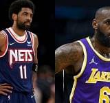 "Kyrie Irving and LeBron James reunion confirmed!!!": NBA Twitter react to Nets' star's reaction on wanting to stay in Brooklyn