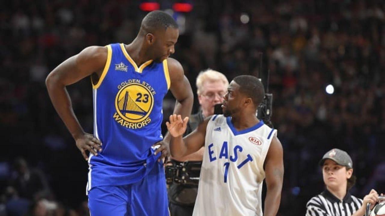 Draymond Green is a good sport, we all know that. So when comedian Kevin Hart invites him for a tete a tete in an ice bath, it will get funny.