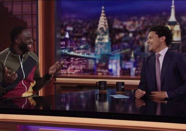 "LeBron James has 4 and if I get 5 I'm the greatest ever, right?": Draymond Green has Trevor Noah and the audience in splits