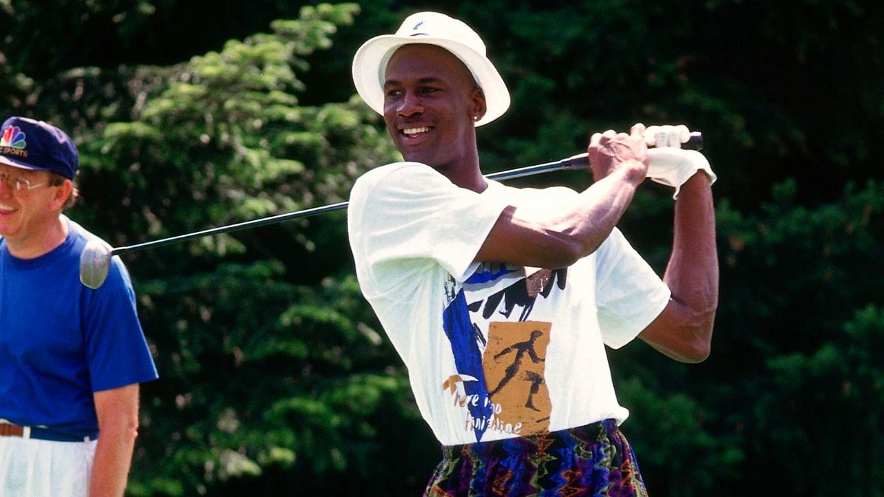 ‘Michael Jordan you are worth $2.1 billion, you can bet more than $500’: When the Bulls legend made a cheeky bet at a charity golf event after a fan called him out