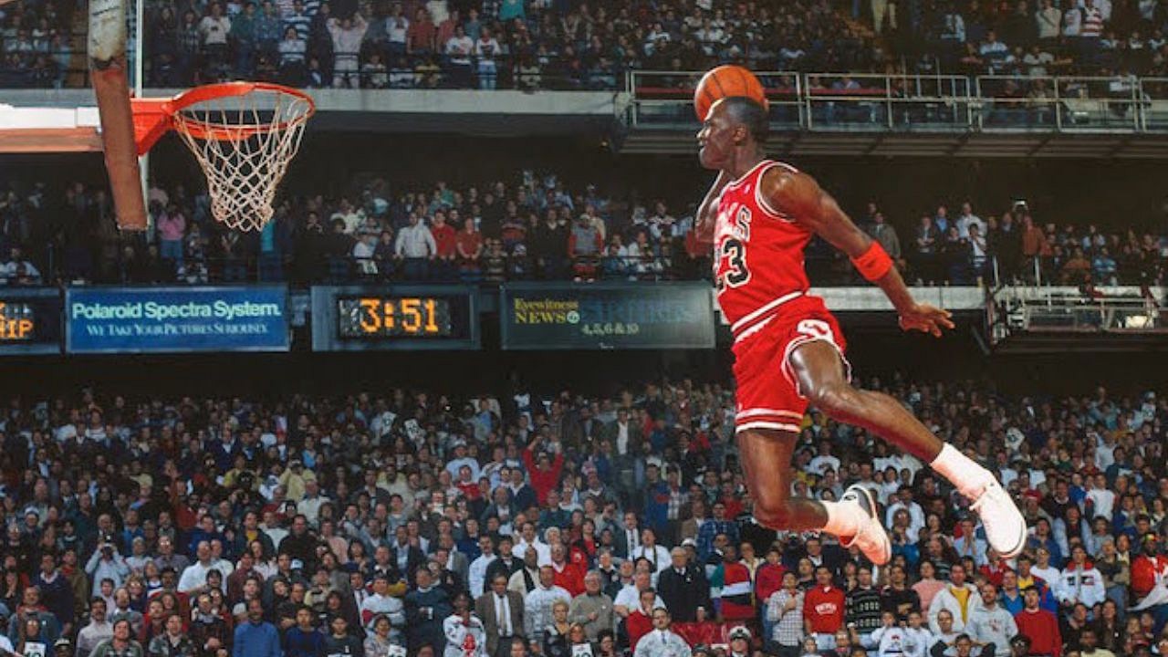 Michael Jordan, Dominique Wilkins, Julius Erving - 3 NBA Legends United ...