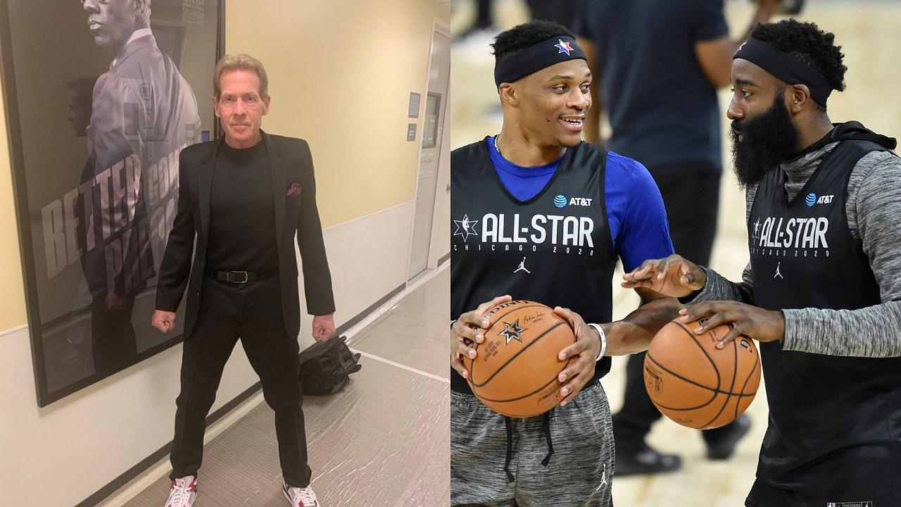 "James Harden takes a more team-helpful deal while Russell Westbrook opts in for his $47M": Skip Bayless calls out the Lakers PG for self-centered approach 