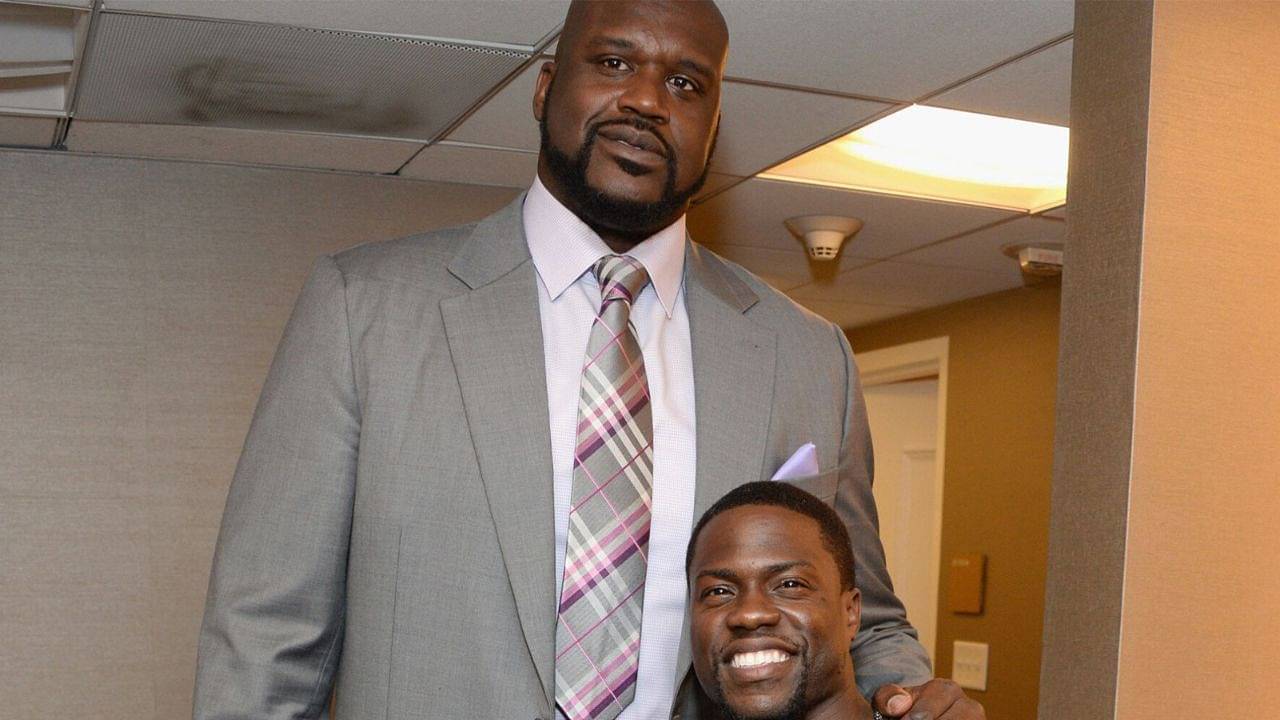 "Oh, it's a short series, Kevin Hart?": When Shaquille O'Neal made the comedian break into a fit of laughter while on 'NBA on TNT' promoting his film Die Hart