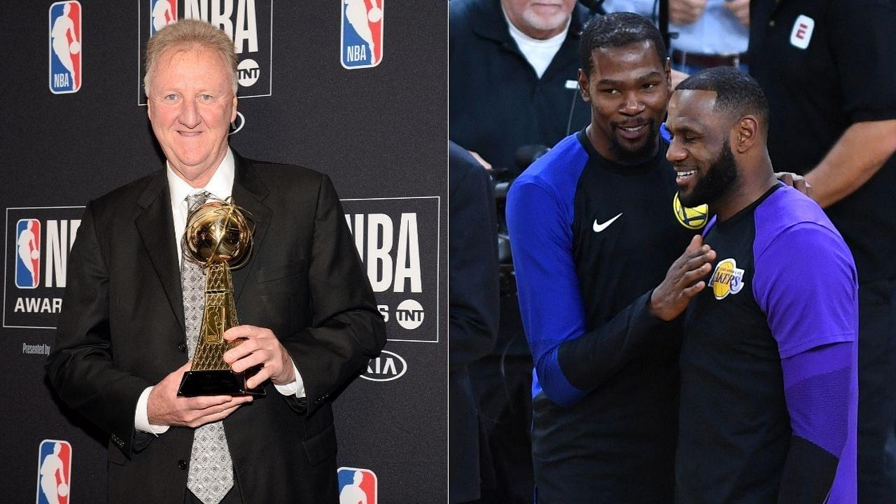 “LeBron James because he’s great like Michael Jordan, Kevin Durant, Kawhi Leonard, all the Warriors”: When Larry Bird revealed which modern NBA players he enjoyed watching