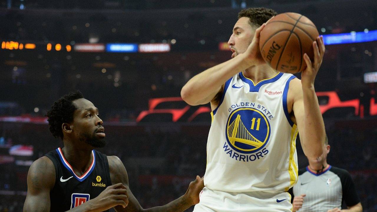 "Ayo Fake Klay Thompson, We need you on the floor next season!": Patrick Beverley eats into the hype of the man who impersonated Warriors star, and gets a reply back!