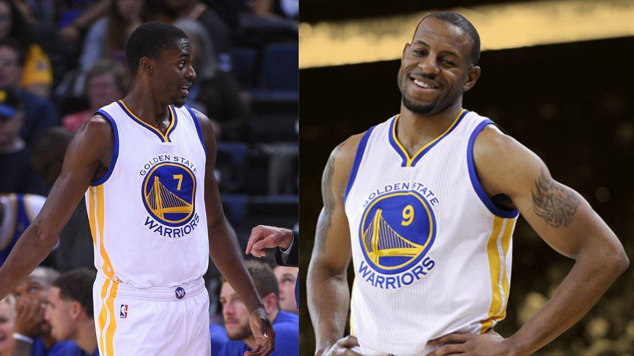 "Andre Iguodala just needed the extra space!": When Warriors' veteran cleared out his young teammate's locker for not performing well during the 2014-15 season