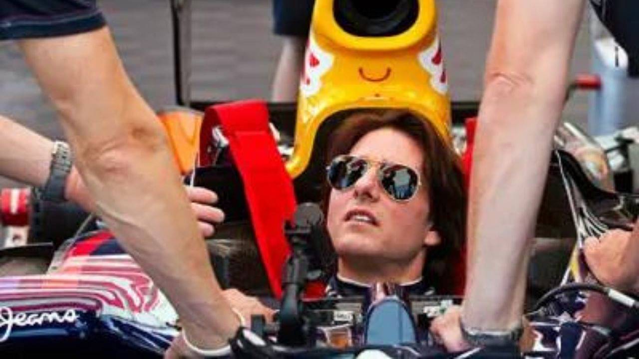 When Top Gun Maverick star Tom Cruise crashed the Red Bull Formula One Car