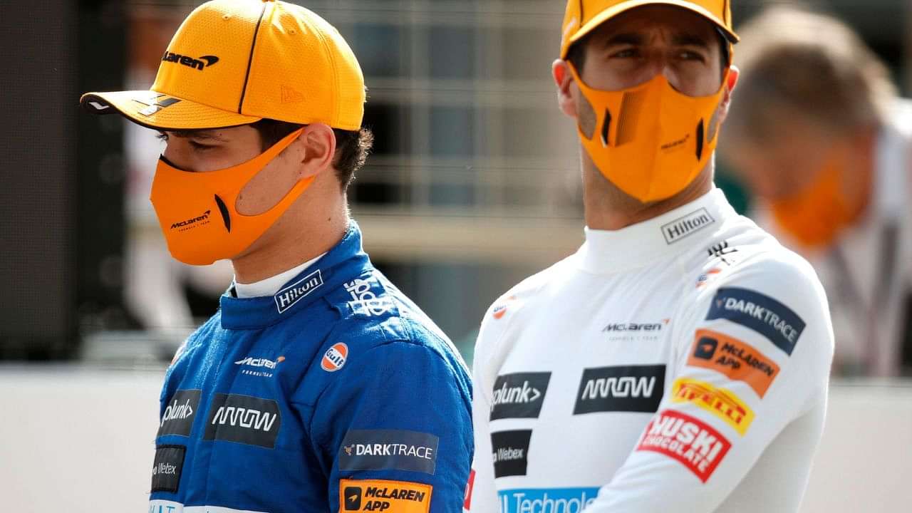 Behind the scenes at McLaren F1 Racing ft. Lando Norris & Daniel Ricciardo  with DEWALT® Tools 