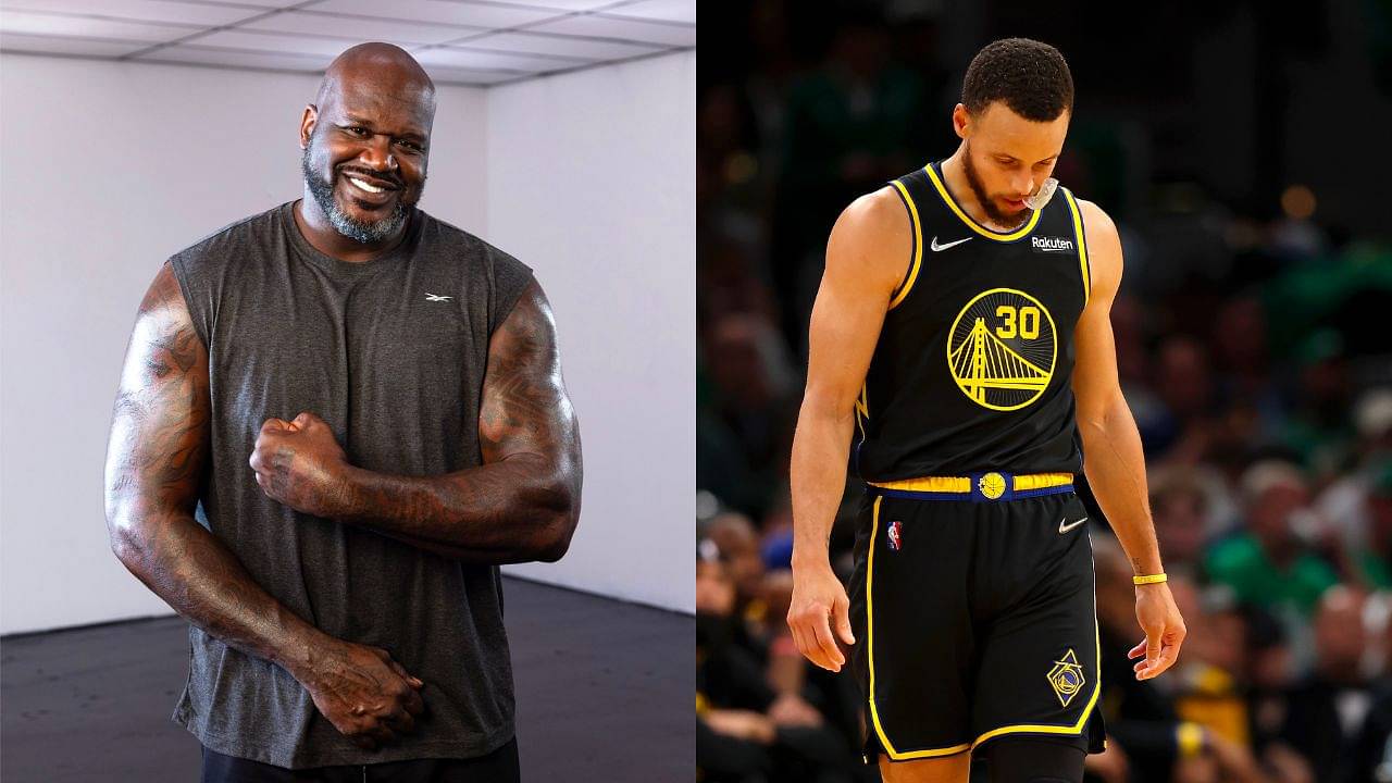 "I'm the black Stephen Curry!": When the $400 million net worth Shaquille O'Neal did his best impersonation of the Warriors star by drilling threes in practice